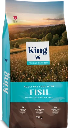 Balıklı Yetişkin Kedi Maması ambalajı