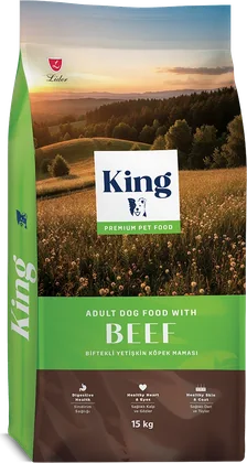 Biftekli Yetişkin Köpek Maması ambalajı